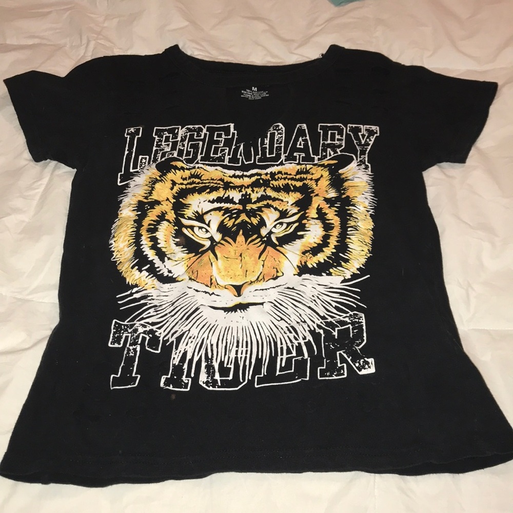 Graphic Cutout T-Shirt